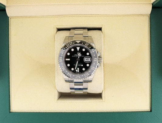 Unworn 2024 Rolex GMT-Master II 126710GRNR Bruce Wayne Stickered No Papers 40mm