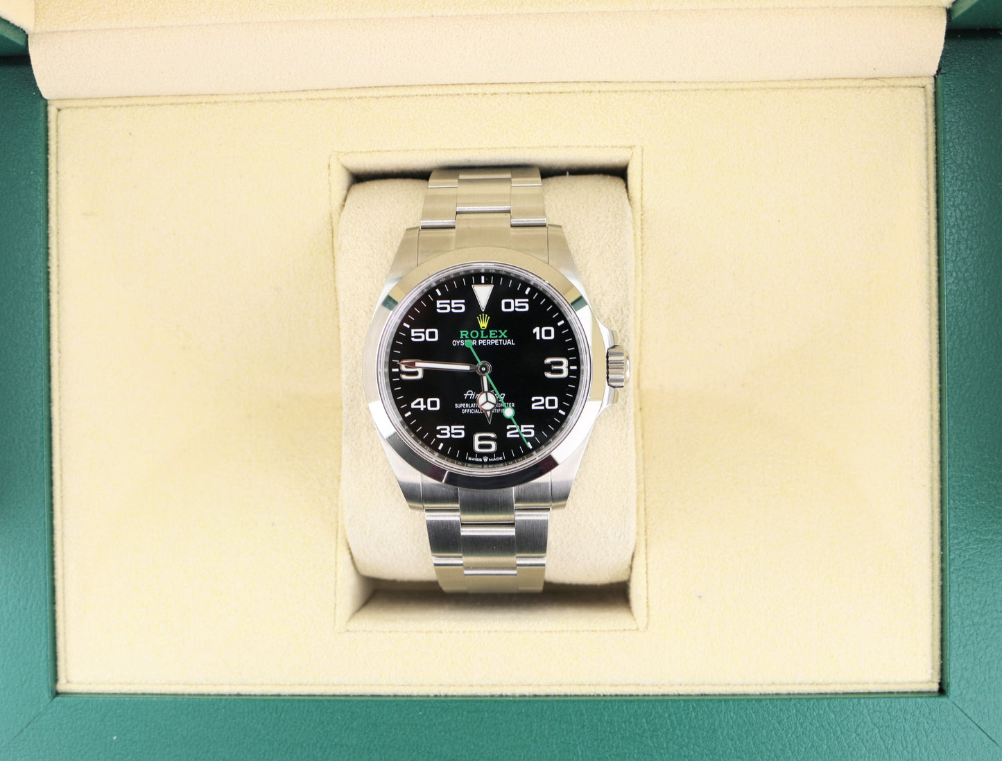 2025 Rolex Air-King 126900 Black Dial SS Oyster No Papers 40mm