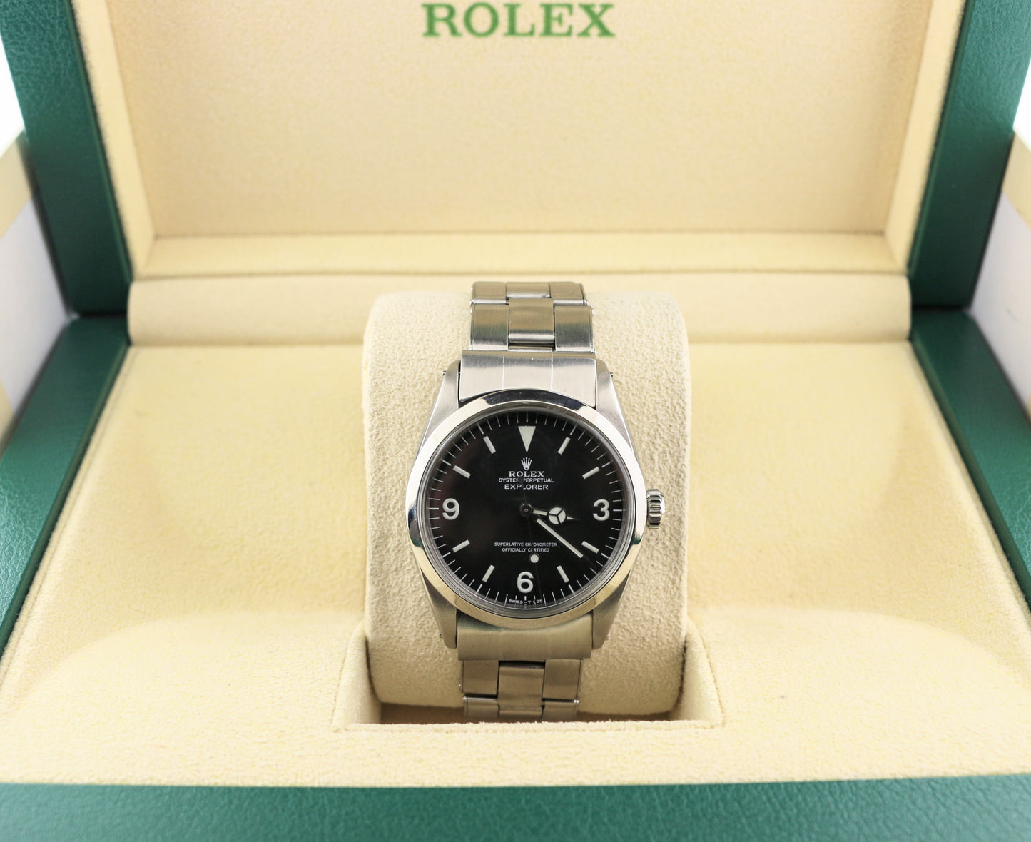 Rolex Explorer 1016 Black Dial SS Oyster No Papers 36mm