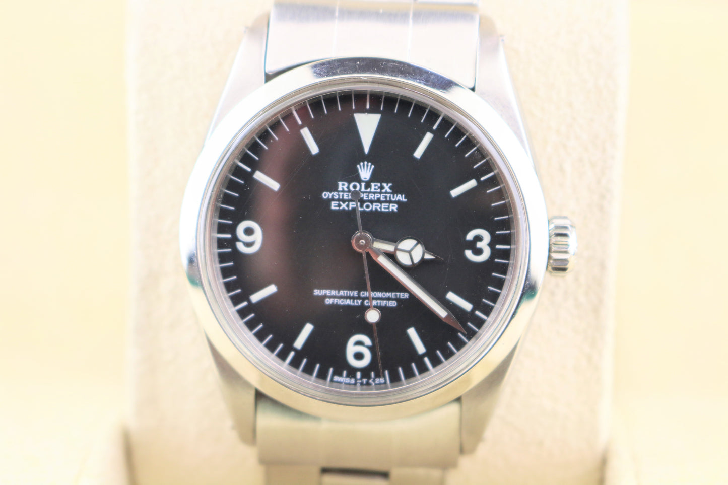 Rolex Explorer 1016 Black Dial SS Oyster No Papers 36mm