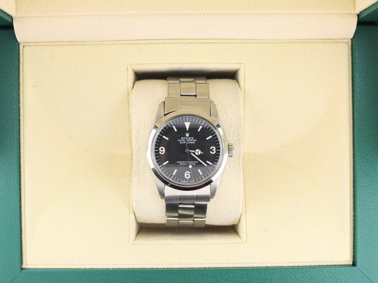 Rolex Explorer 1016 Black Dial SS Oyster No Papers 36mm