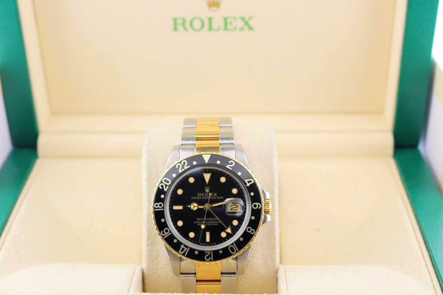1985 Rolex GMT-Master 16753 Black Dial TT Oyster No Papers 40mm
