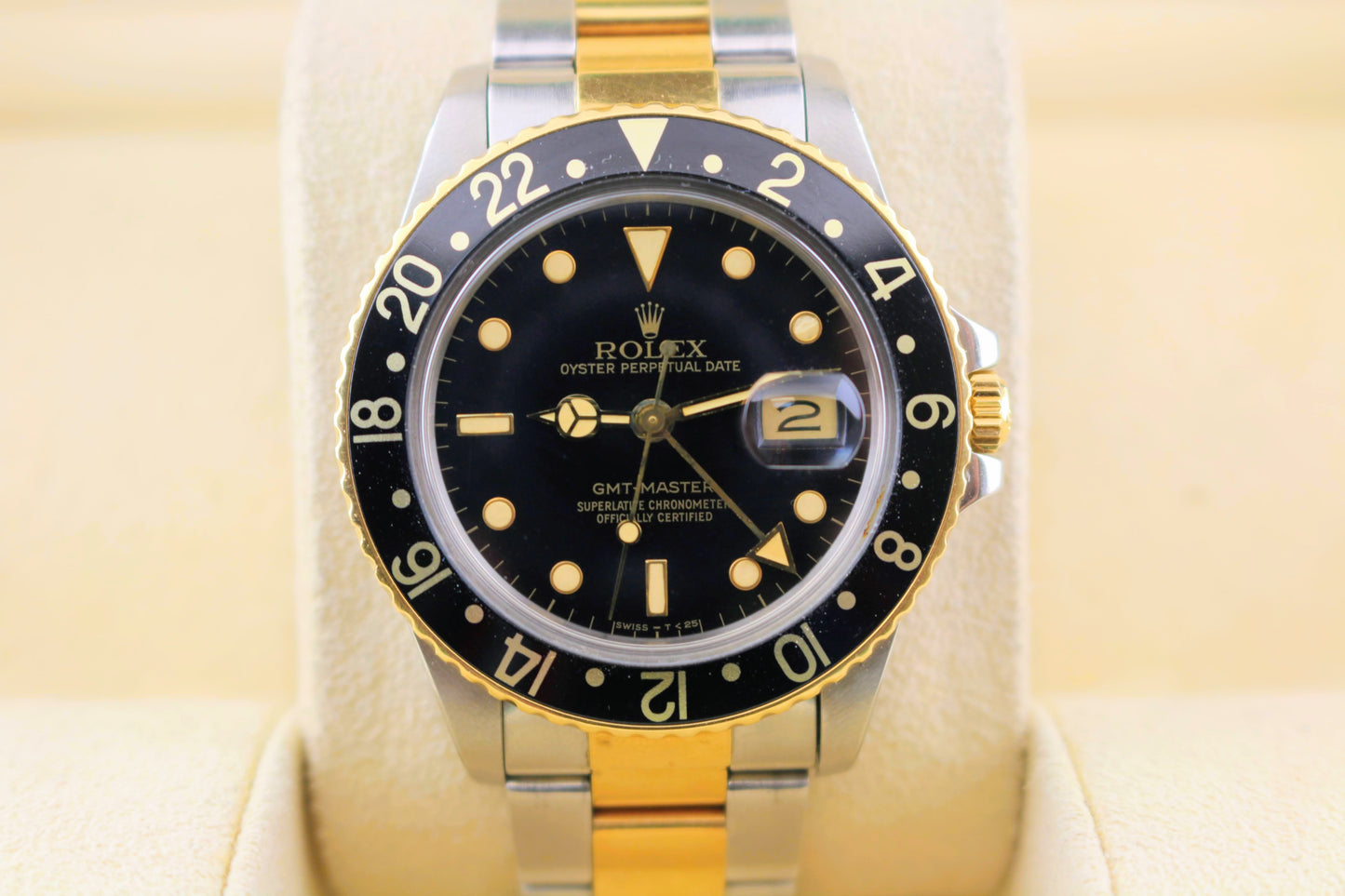 1985 Rolex GMT-Master 16753 Black Dial TT Oyster No Papers 40mm