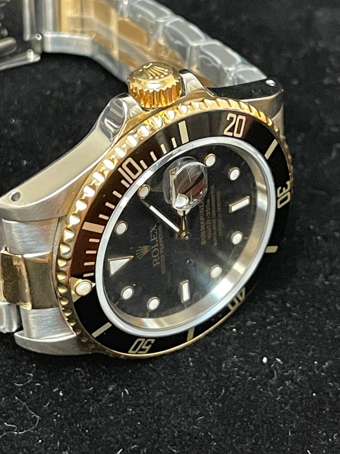 1987 Rolex Submariner 16803 Black Dial TT Oyster No Papers 40mm