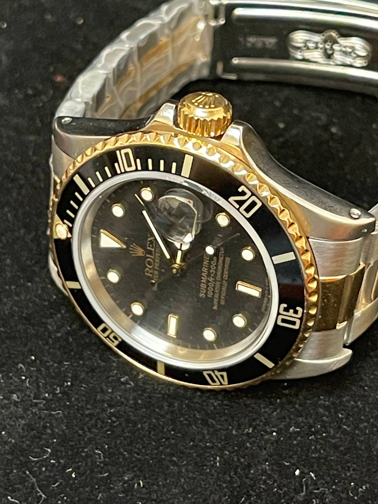 1987 Rolex Submariner 16803 Black Dial TT Oyster No Papers 40mm