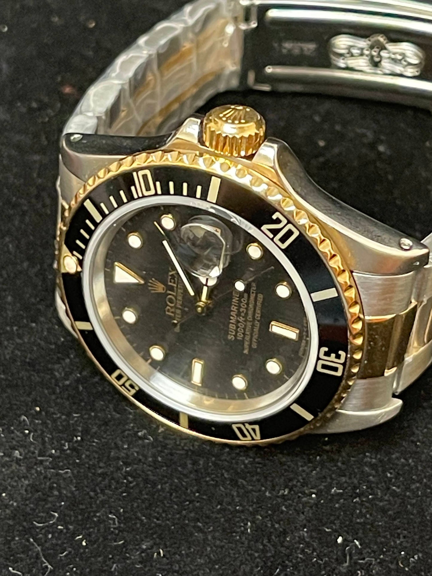 1987 Rolex Submariner 16803 Black Dial TT Oyster No Papers 40mm