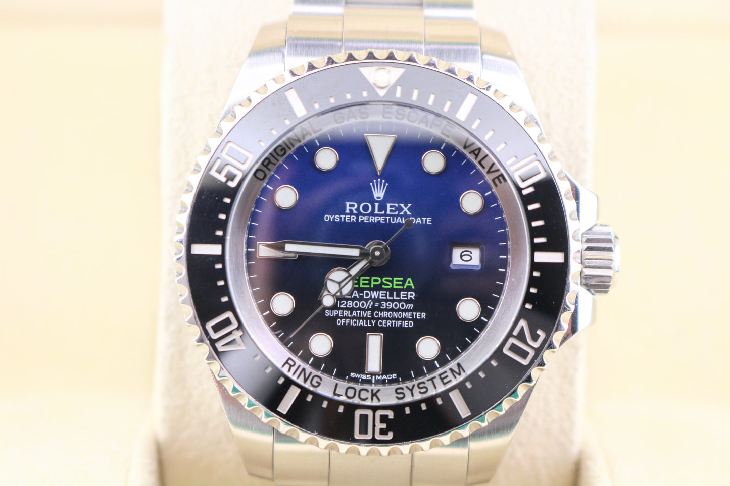 2017 Rolex Deepsea James Cameron 116660 Blue Black Dial SS Oyster No Papers 44mm