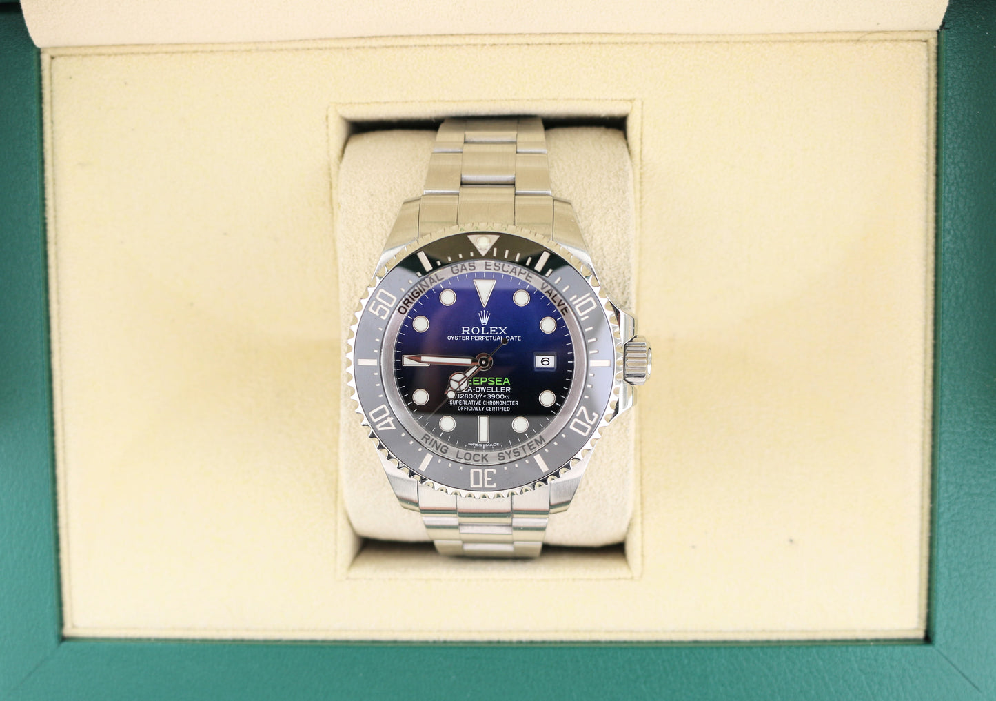 2017 Rolex Deepsea James Cameron 116660 Blue Black Dial SS Oyster No Papers 44mm