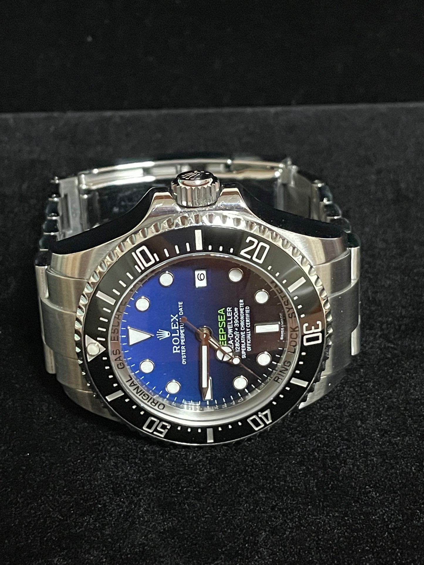 2017 Rolex Deepsea James Cameron 116660 Blue Black Dial SS Oyster No Papers 44mm