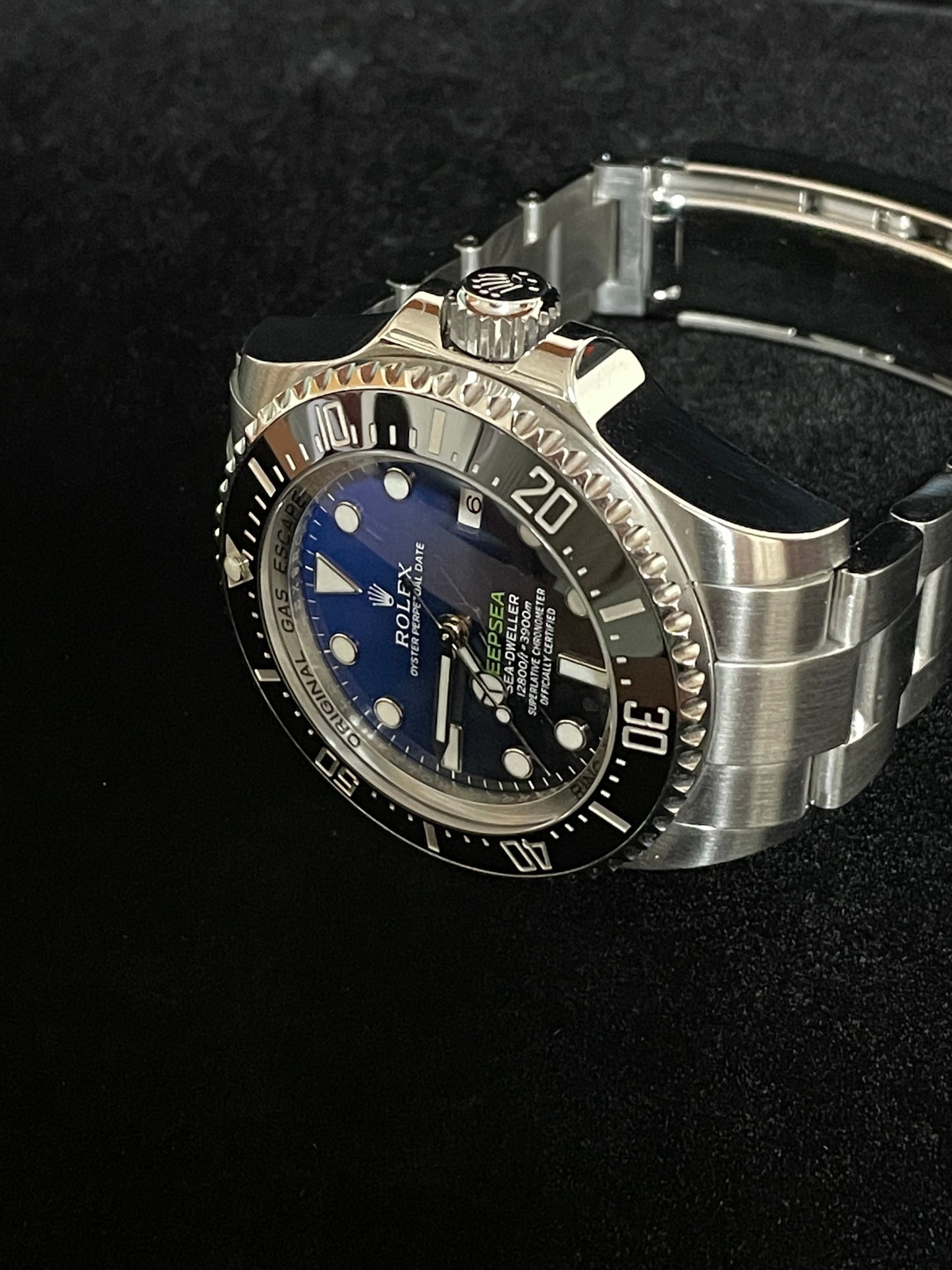2017 Rolex Deepsea James Cameron 116660 Blue Black Dial SS Oyster No Papers 44mm