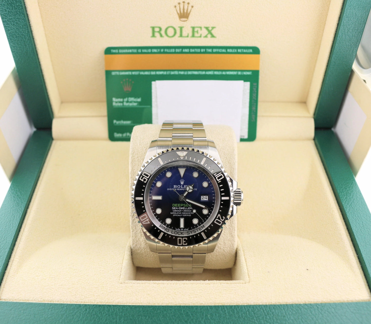 2019 Rolex Deepsea Sea-Dweller 126660 James Cameron SS Oyster With Papers 43mm