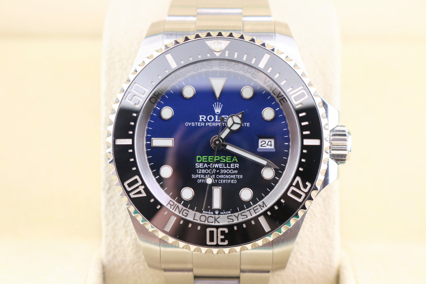 OHT 2019 Rolex Deepsea Sea-Dweller 126660 James Cameron SS Oyster With Papers 43mm