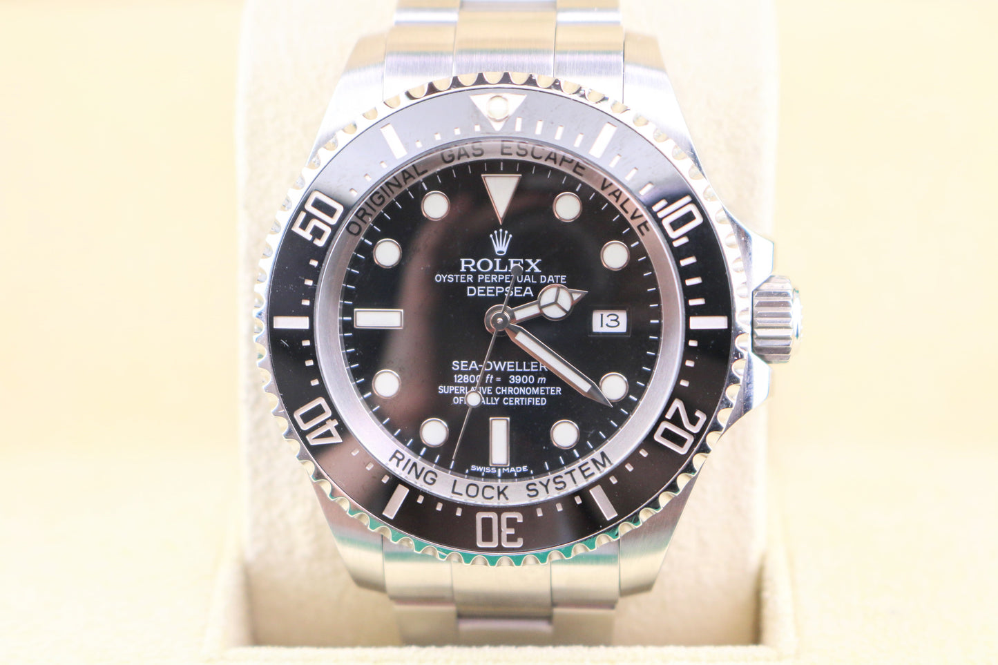 2015 Rolex Deepsea Sea-Dweller 116660 Black Dial SS Oyster No Papers 44mm