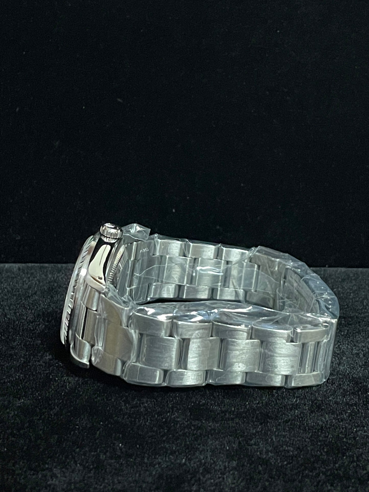 1988 Rolex Datejust 16200 Silver Dial SS Oyster Engine Turn Bezel No Papers 36mm