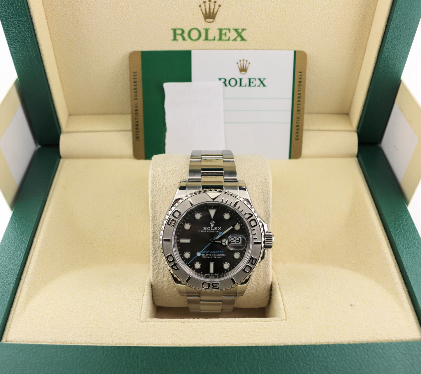 2020 Rolex Yacht-Master 126622 Rhodium Dial SS Oyster With Papers 40mm