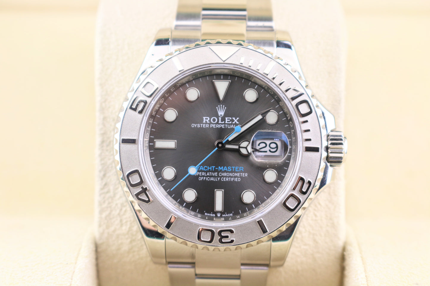 2020 Rolex Yacht-Master 126622 Rhodium Dial SS Oyster With Papers 40mm