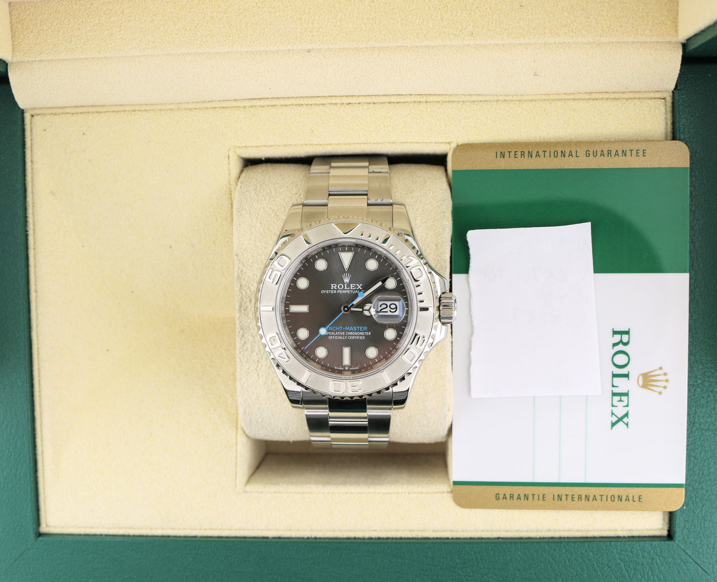 2020 Rolex Yacht-Master 126622 Rhodium Dial SS Oyster With Papers 40mm