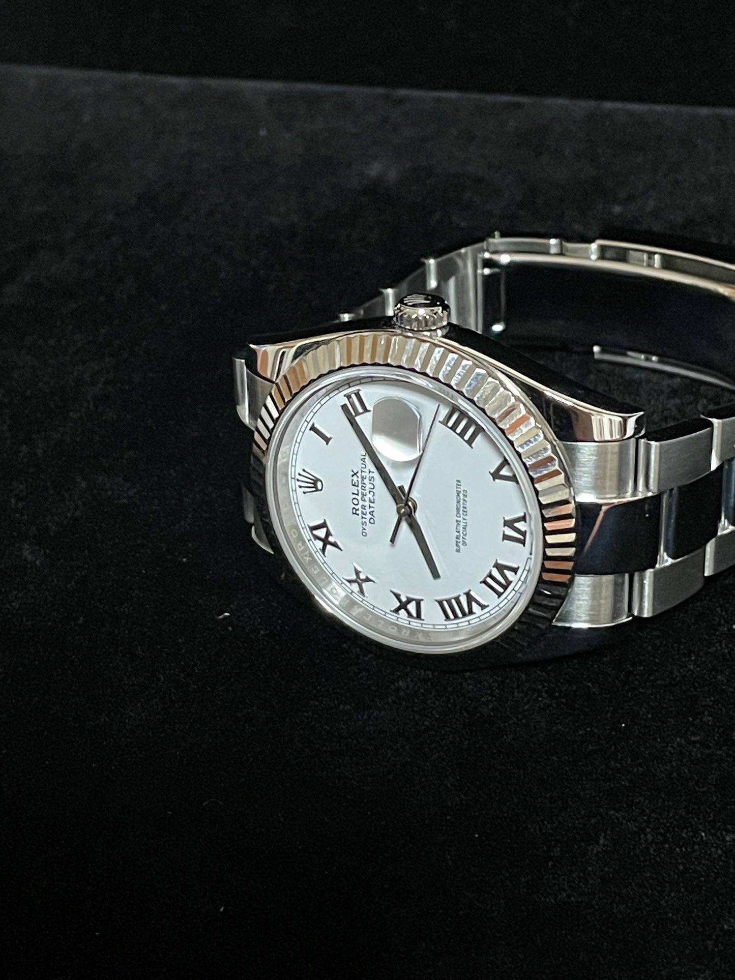 2025 Rolex Datejust 126334 White Roman Dial SS Oyster No Papers 41mm