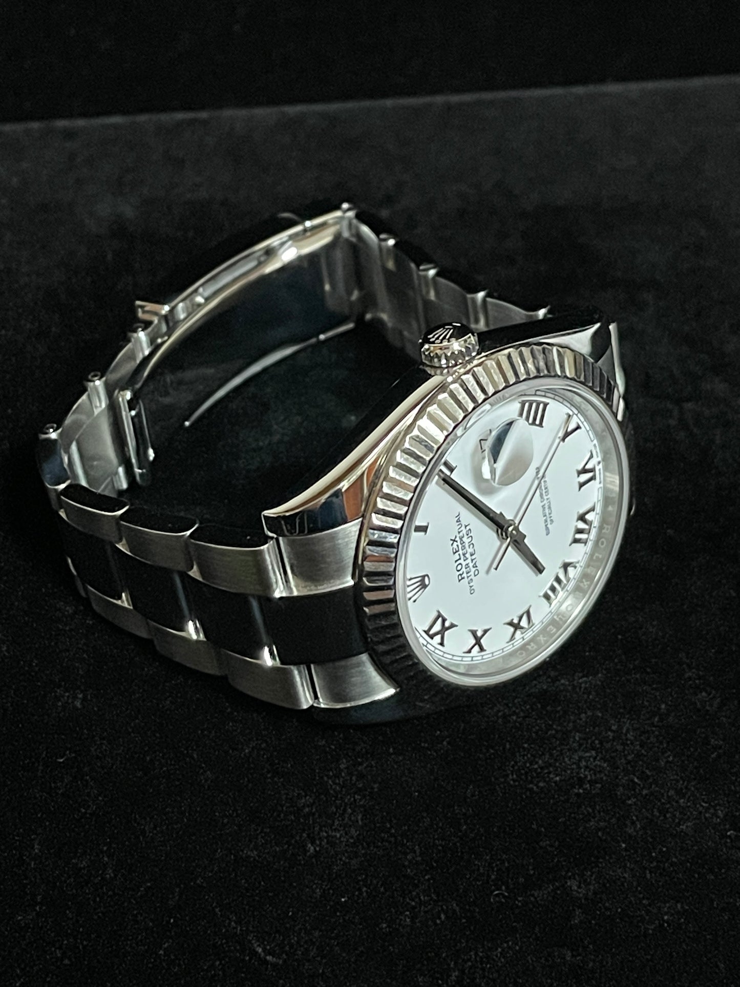 2025 Rolex Datejust 126334 White Roman Dial SS Oyster No Papers 41mm