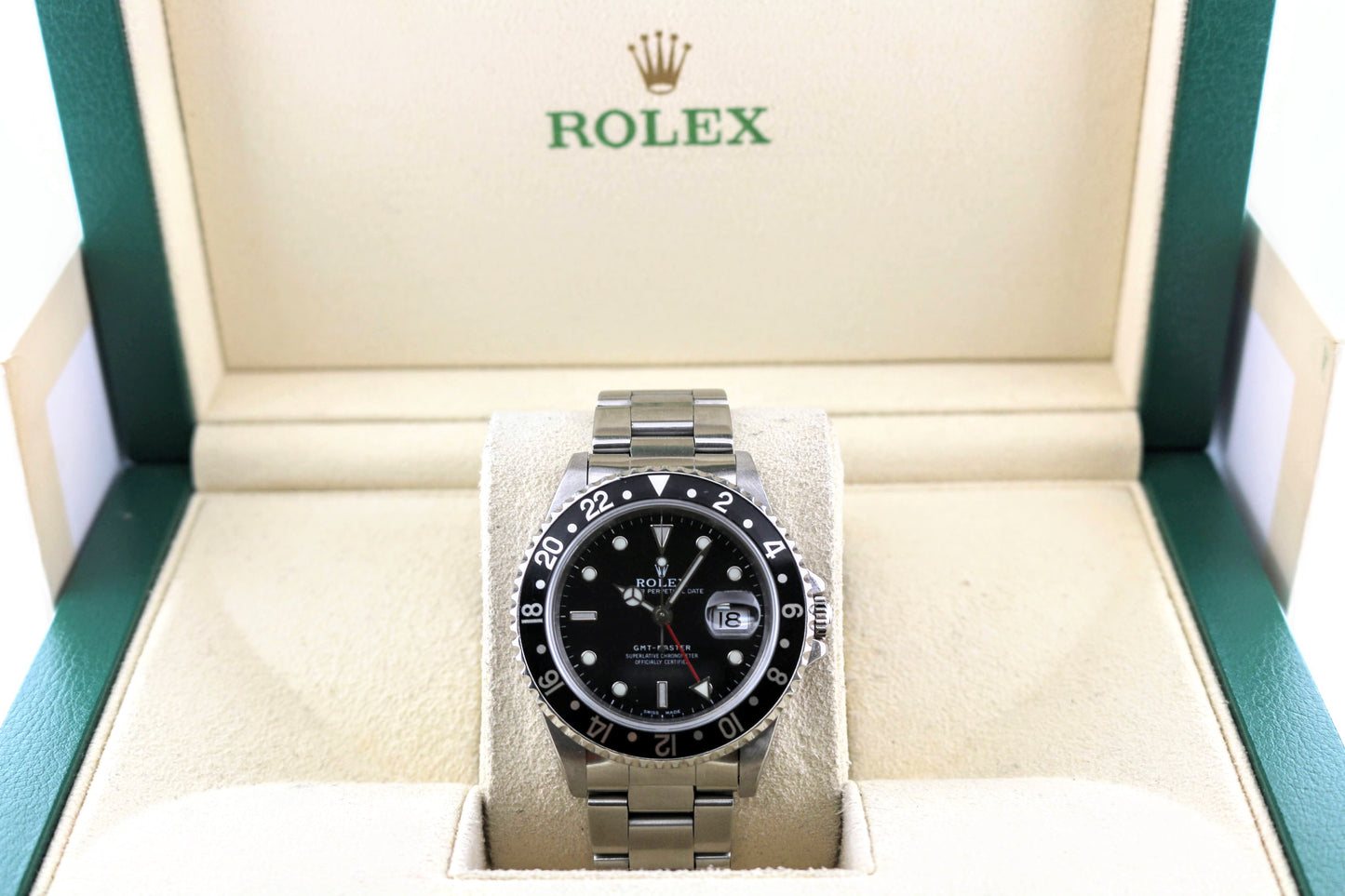 1999 Rolex GMT-Master 16700 Black Dial SS Oyster No Papers 40mm