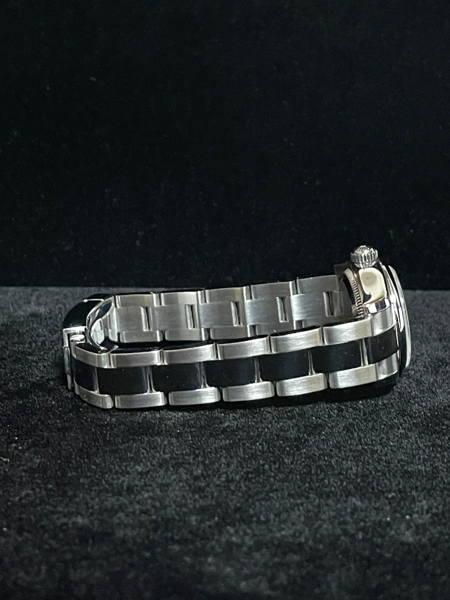 2006 Rolex Ladies Datejust 179160 Blue Roman Dial SS Oyster No Papers 26mm