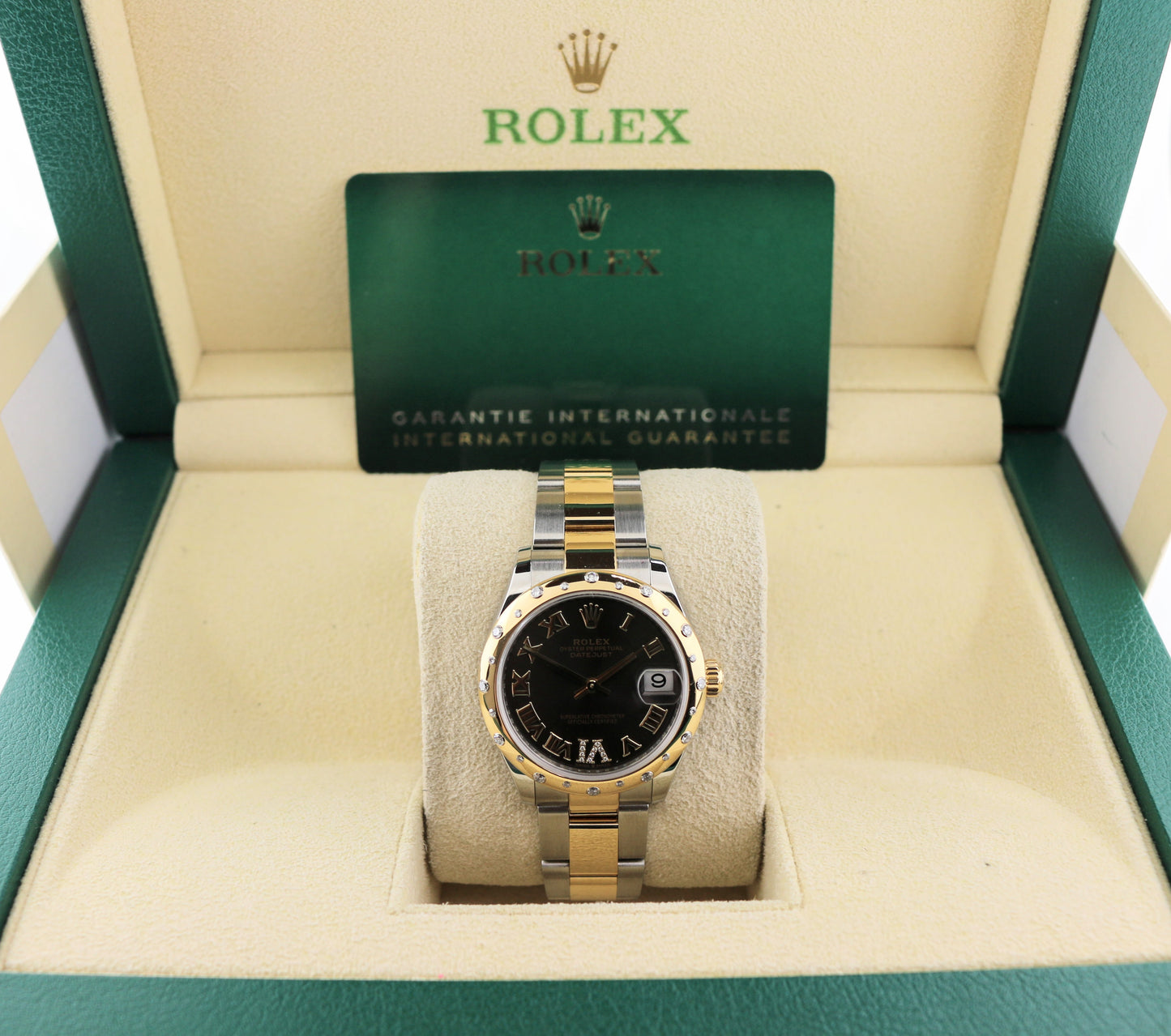 2021 Rolex Datejust 278343RBR Rhodium Diamond Dial + Bezel TT Oyster Papers 31mm