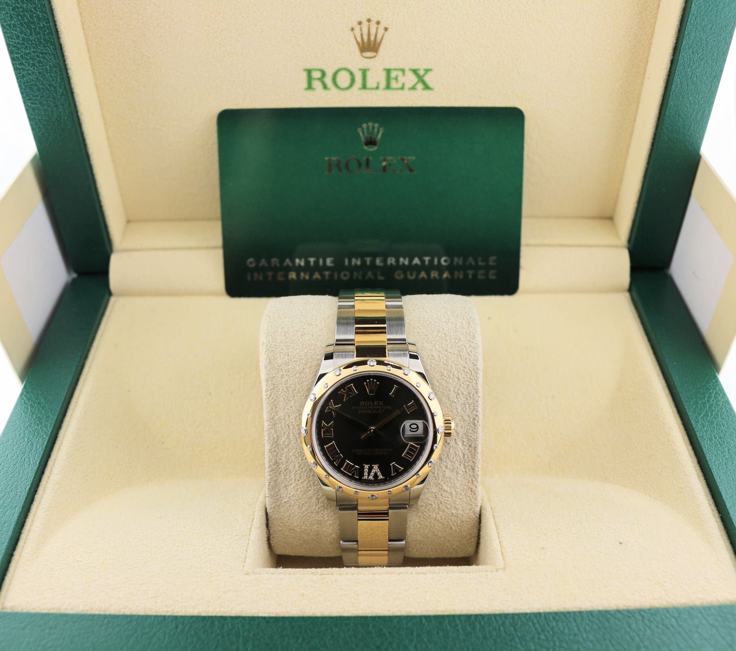 2021 Rolex Datejust 278343RBR Rhodium Diamond Dial + Bezel TT Oyster Papers 31mm