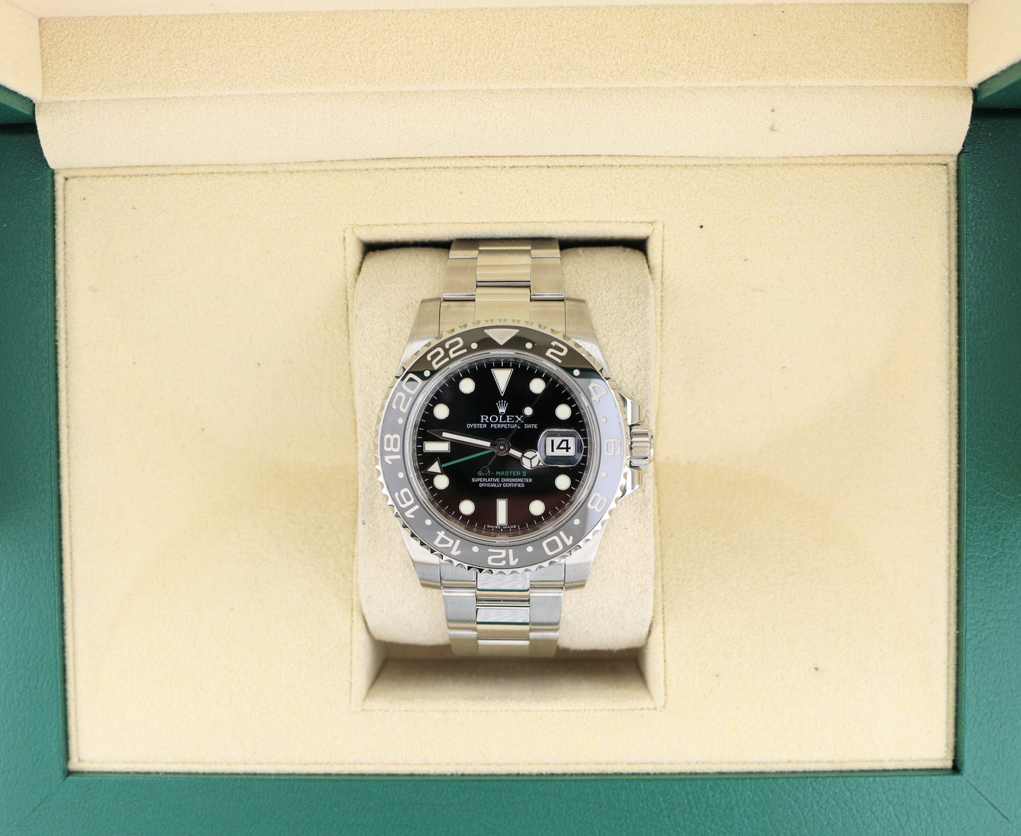 2009 Rolex GMT-Master II 116710LN Black Dial SS Oyster No Papers 40mm