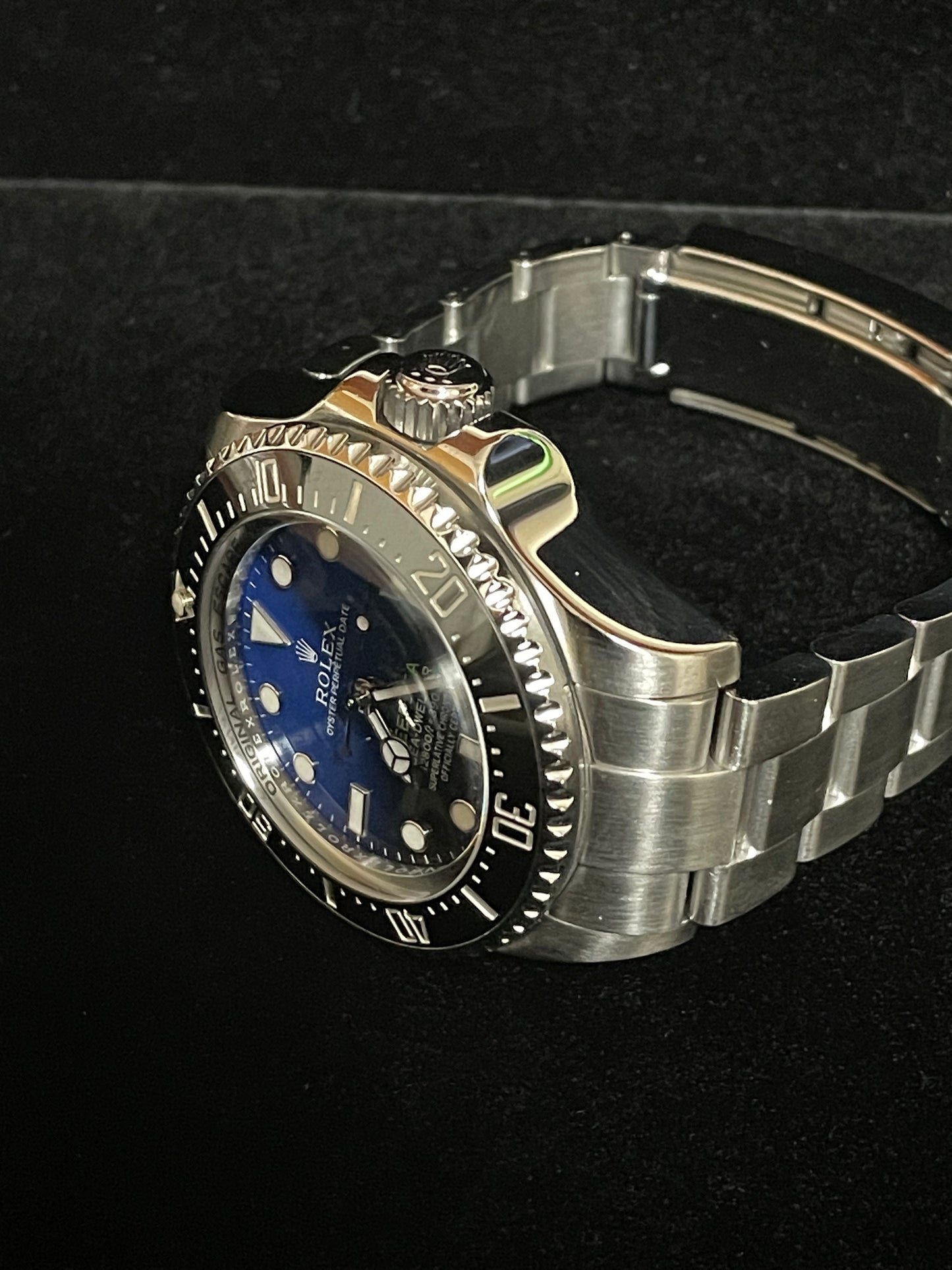 2017 Rolex Deepsea 116660 Blk Blue Dial James Cameron SS Oyster With Papers 44mm