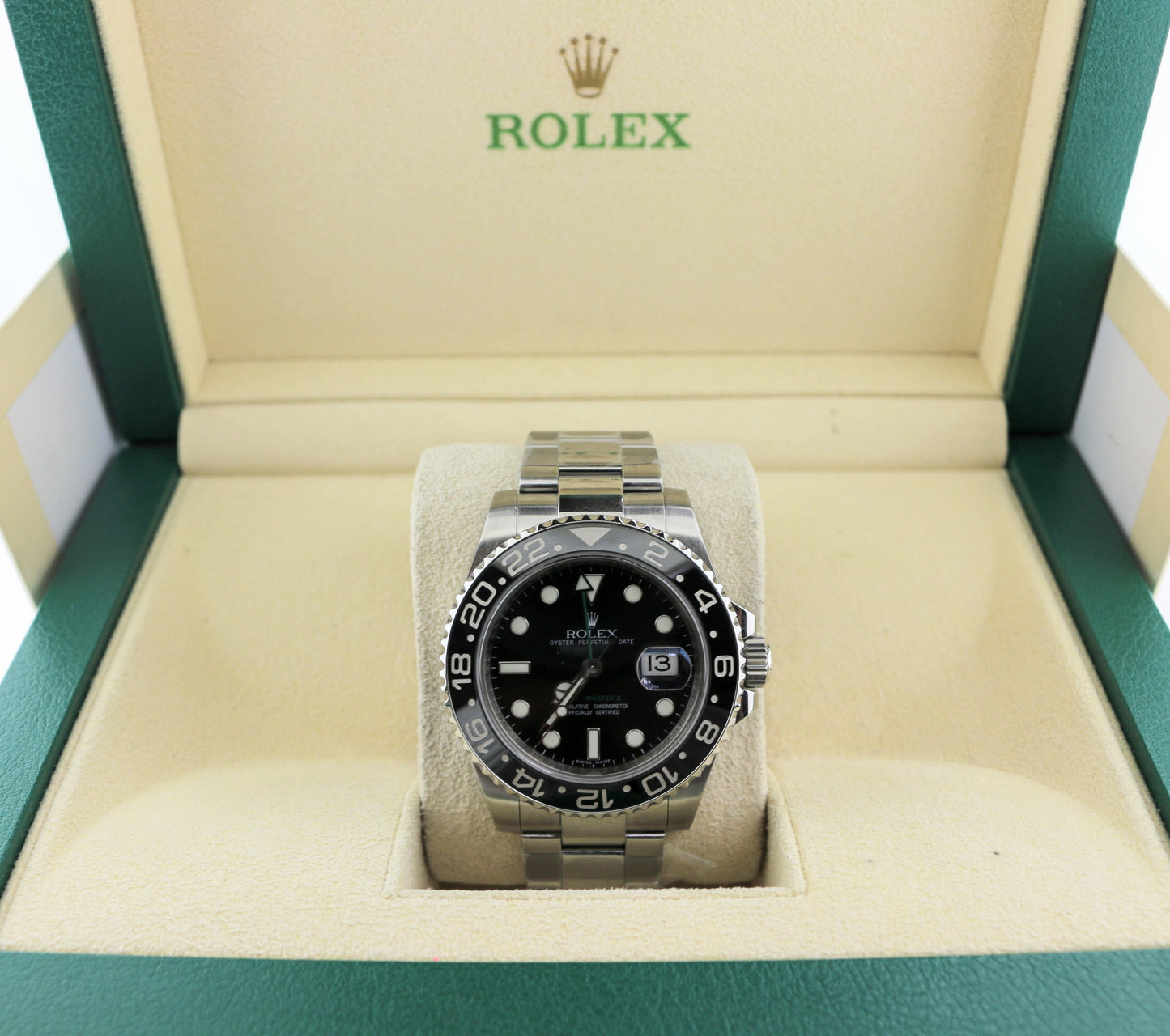 2009 Rolex GMT-Master II 116710 Black Dial SS Oyster No Papers 40mm