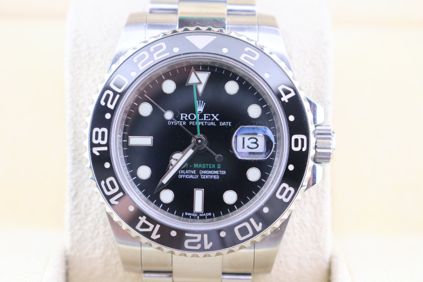2009 Rolex GMT-Master II 116710 Black Dial SS Oyster No Papers 40mm