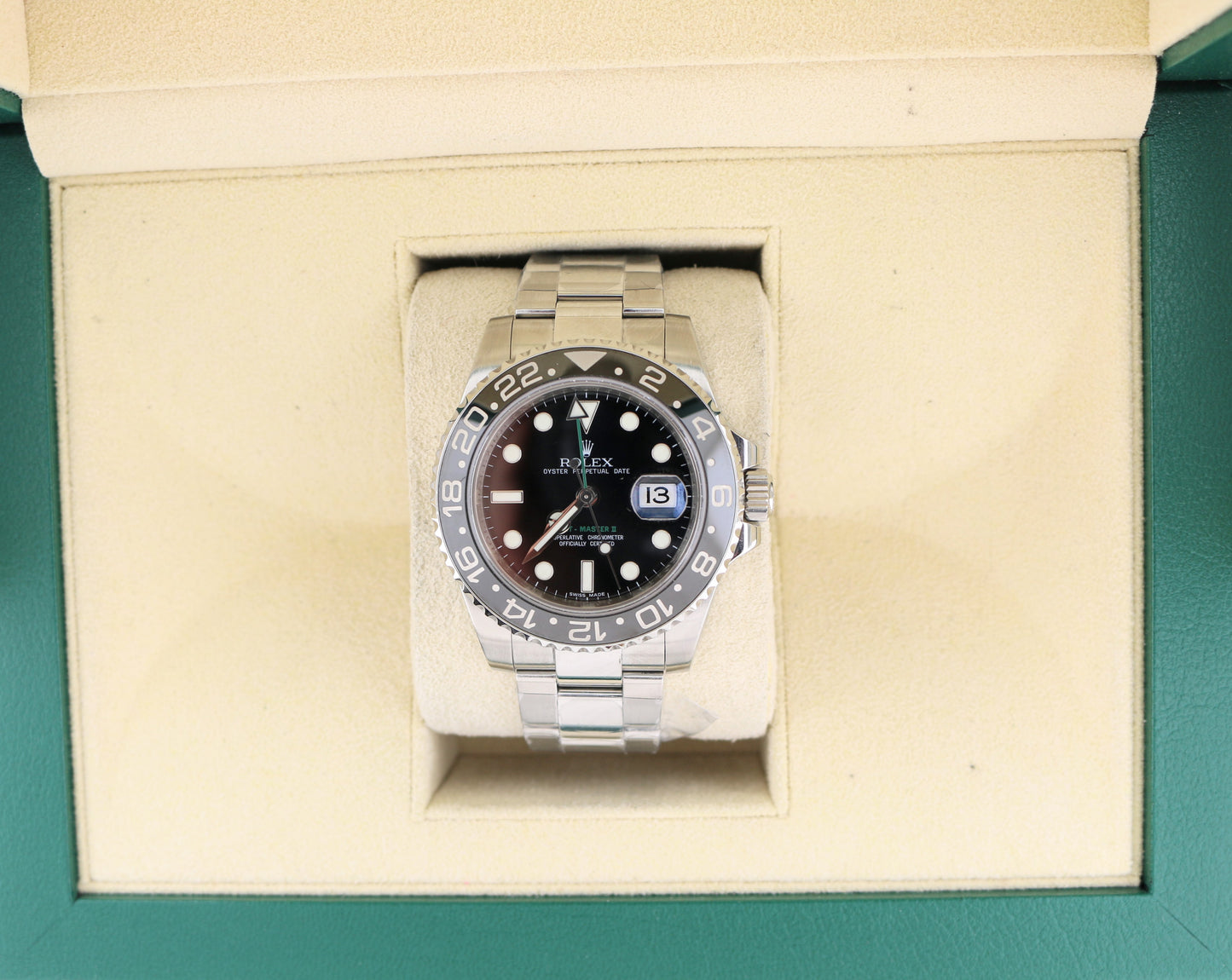 2009 Rolex GMT-Master II 116710 Black Dial SS Oyster No Papers 40mm