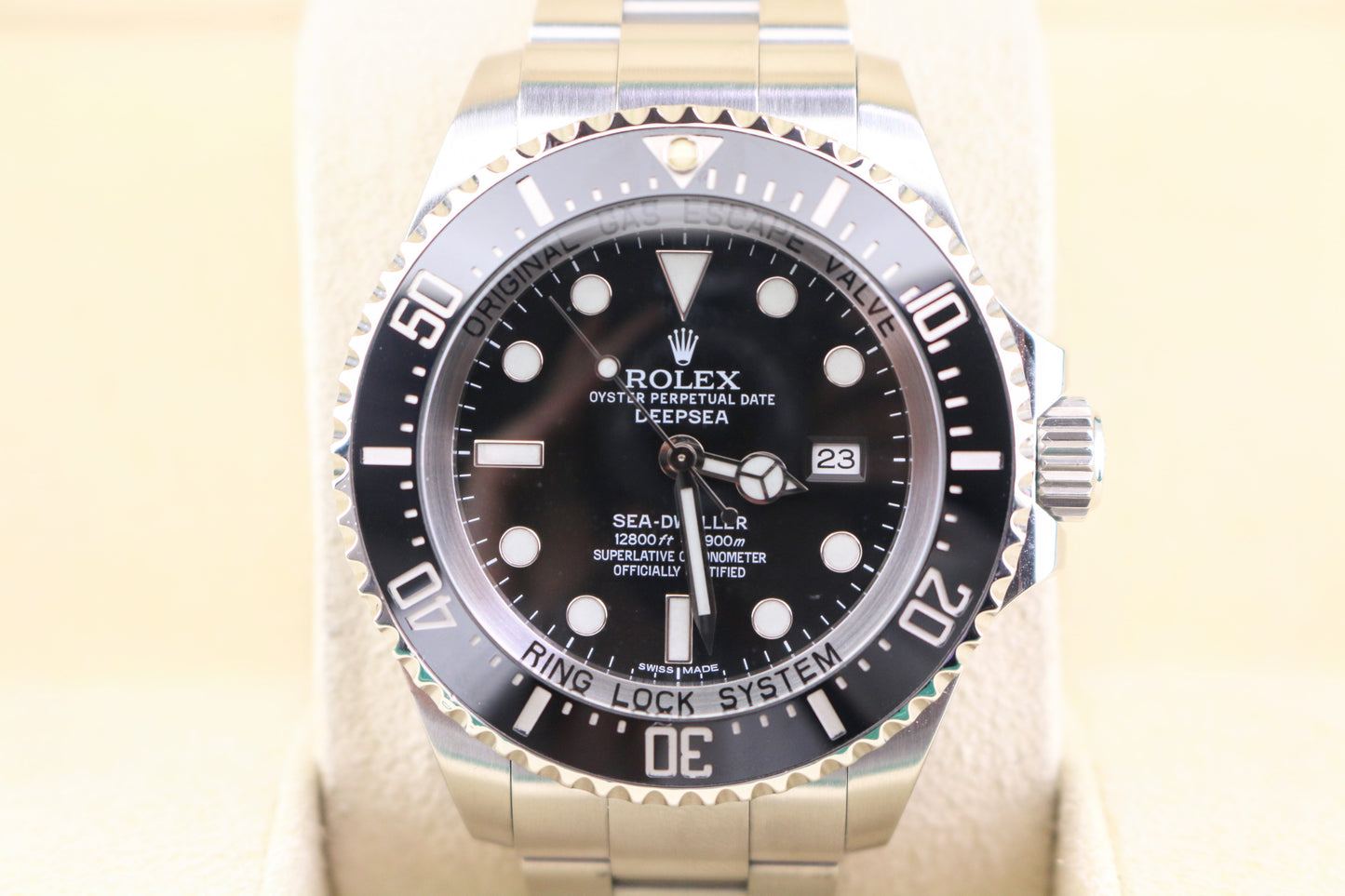 2012 Rolex Deepsea Sea-Dweller 116660 Black Dial SS Oyster With Papers 44mm