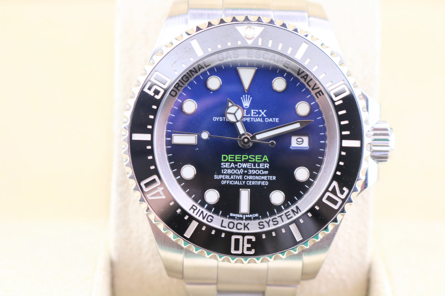 2016 Rolex Deepsea Sea-Dweller 116660 James Cameron Black Blue Dial SS 43mm