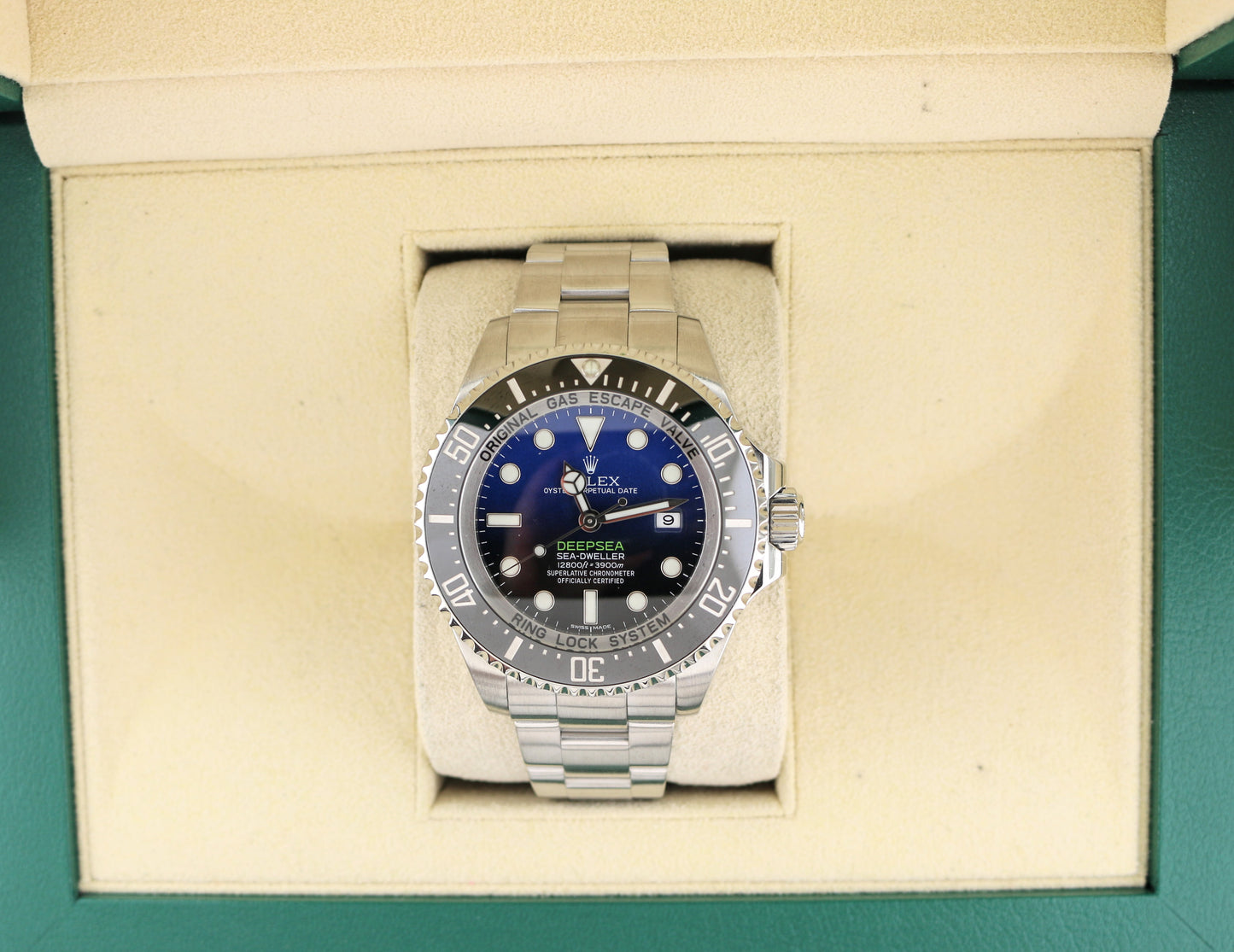2016 Rolex Deepsea Sea-Dweller 116660 James Cameron Black Blue Dial SS 43mm