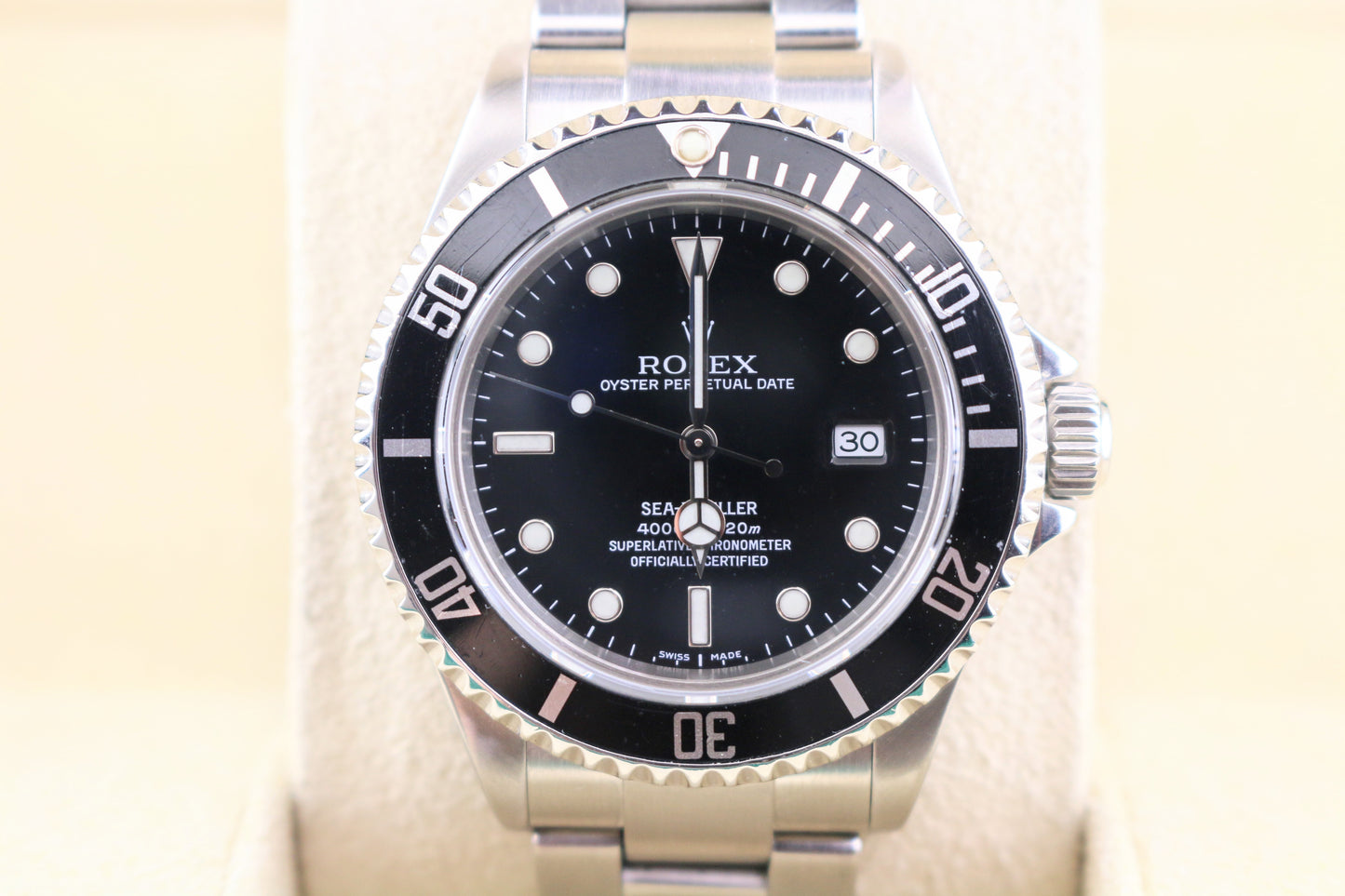 2006 Rolex Sea-Dweller 16600 Black Dial SS Oyster No Papers 40mm