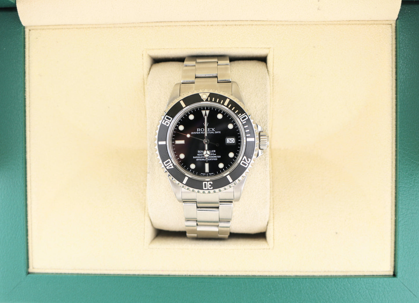 2006 Rolex Sea-Dweller 16600 Black Dial SS Oyster No Papers 40mm