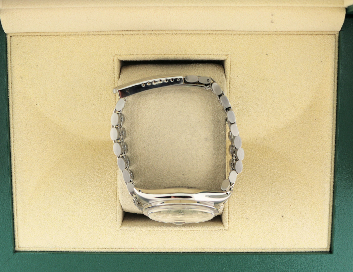 1976 Rolex Date 1501 Silver Dial SS USA Jubilee Trim Bracelet No Papers 34mm