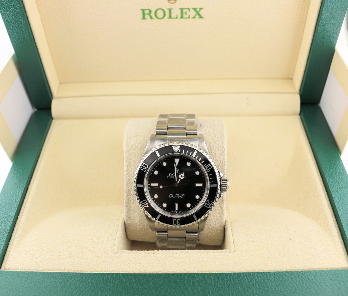 1993 Rolex Submariner No Date 14060 Black Dial SS Oyster No Papers 40mm