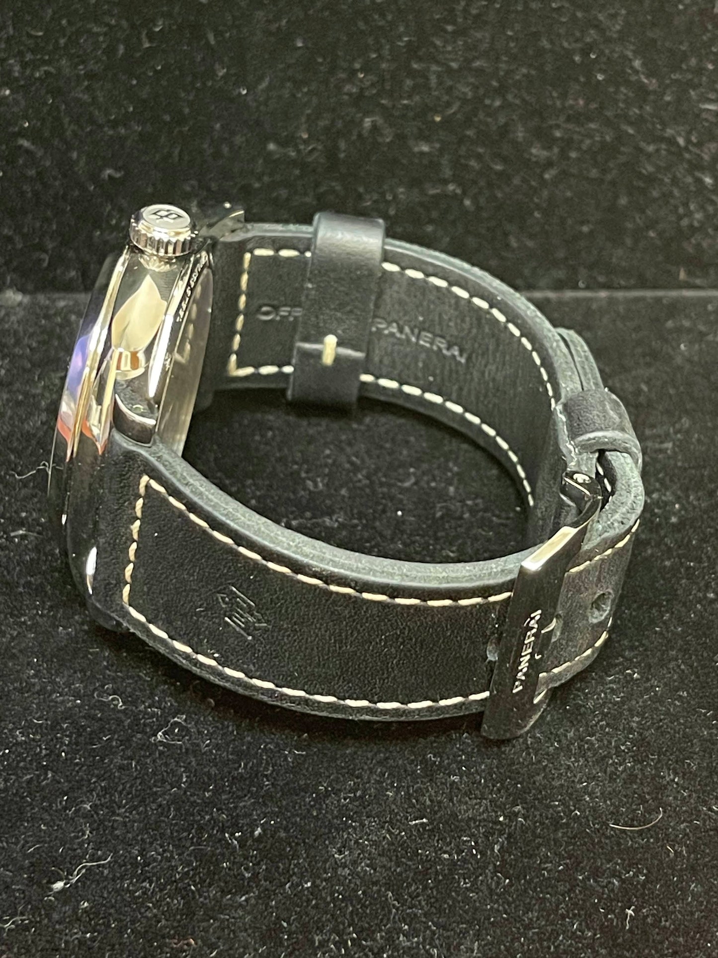 Panerai Radiomir 3 days Manual pam00514 Black Dial Leather Strap No Papers 47mm