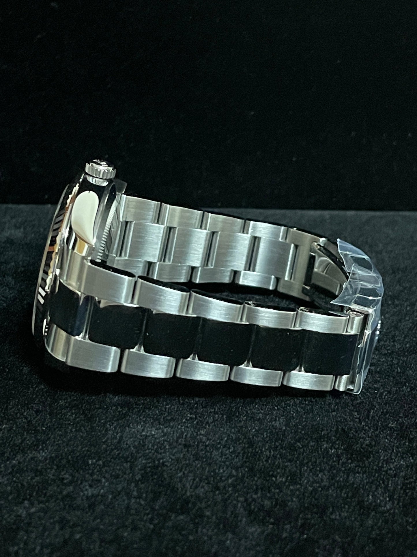 OHA 2020 Rolex Datejust 126334 Black Diamond Dial SS Oyster With Papers 41mm