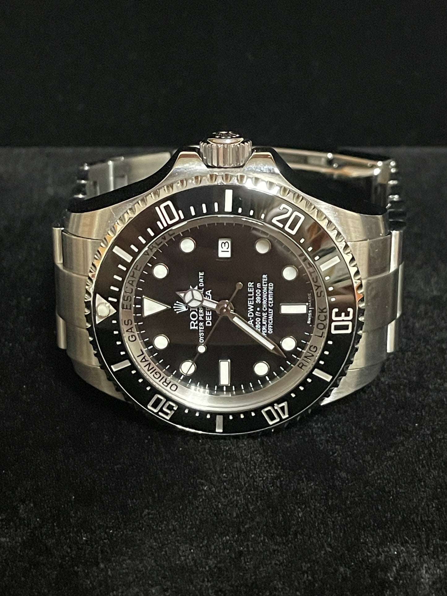 2015 Rolex Deepsea Sea-Dweller 116660 Black Dial SS Oyster No Papers 44mm