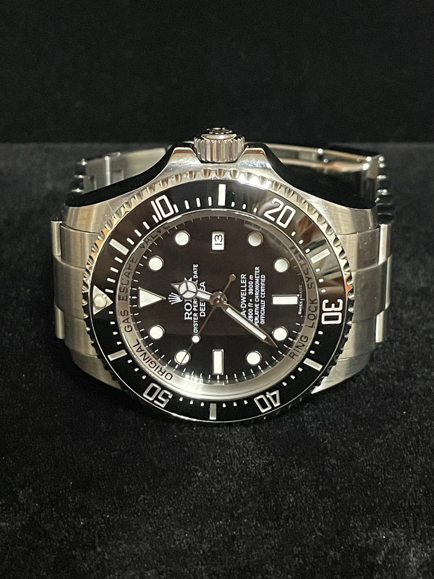 2015 Rolex Deepsea Sea-Dweller 116660 Black Dial SS Oyster No Papers 44mm