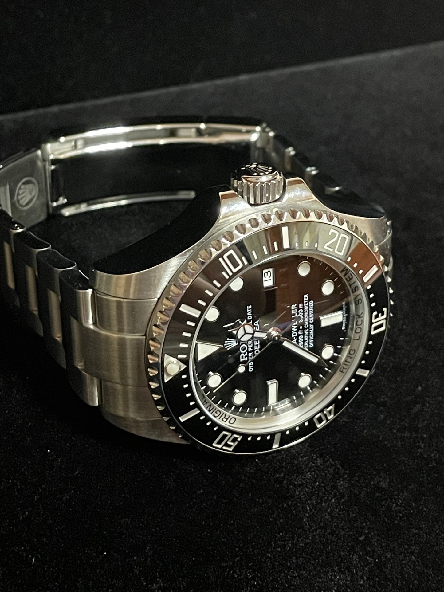 2015 Rolex Deepsea Sea-Dweller 116660 Black Dial SS Oyster No Papers 44mm