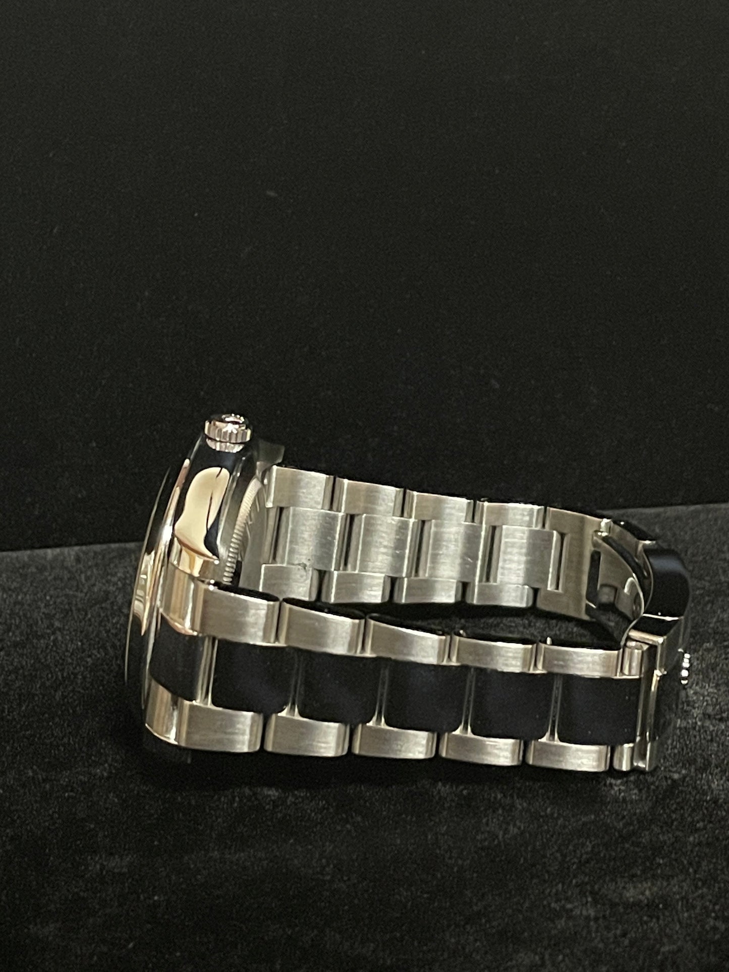 2016 Rolex Datejust 116300 Black Dial Smooth Bezel SS Oyster No Papers 41mm