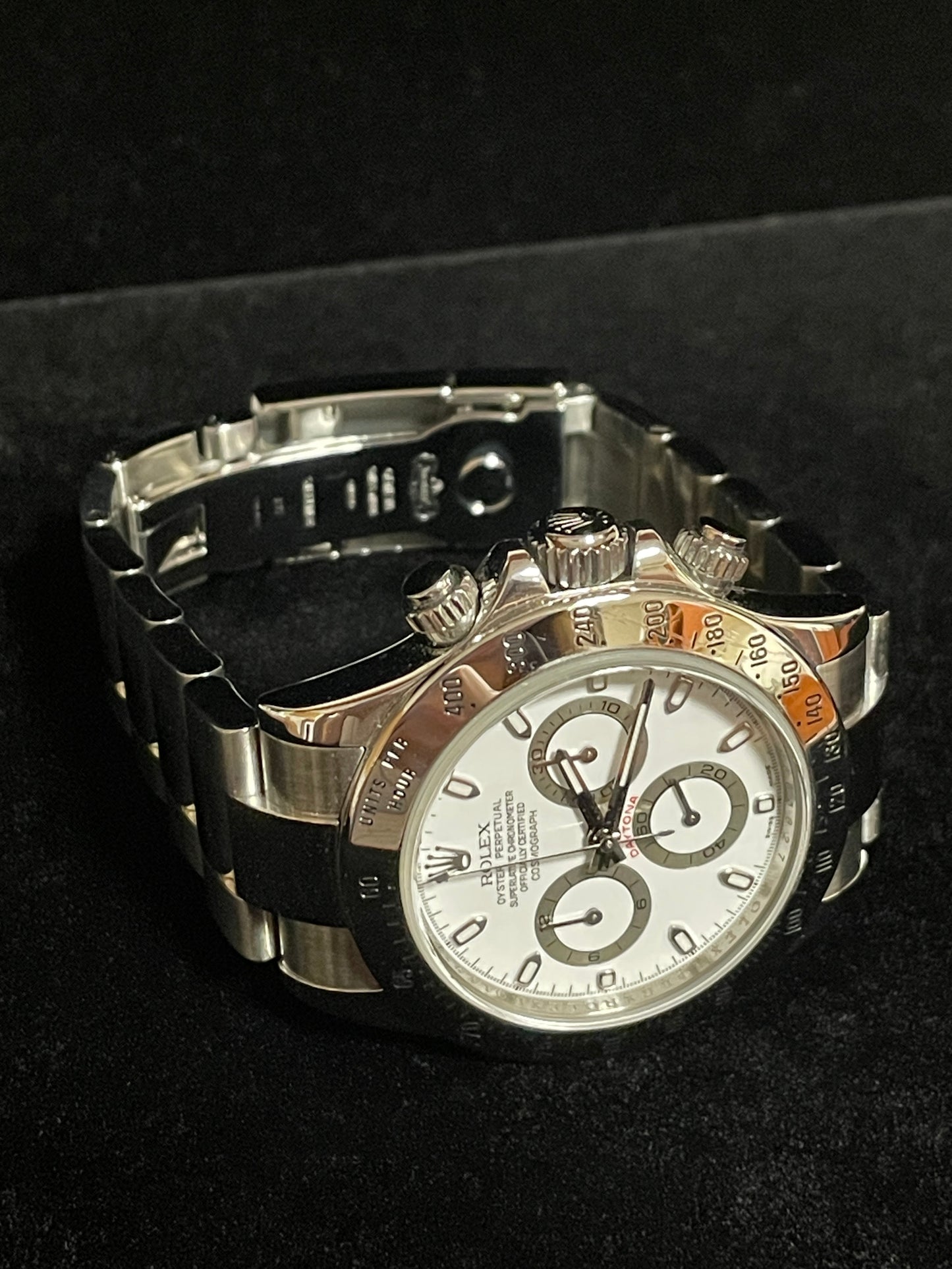 2008 Rolex Daytona 116520 White Dial SS Oyster No Papers 40mm