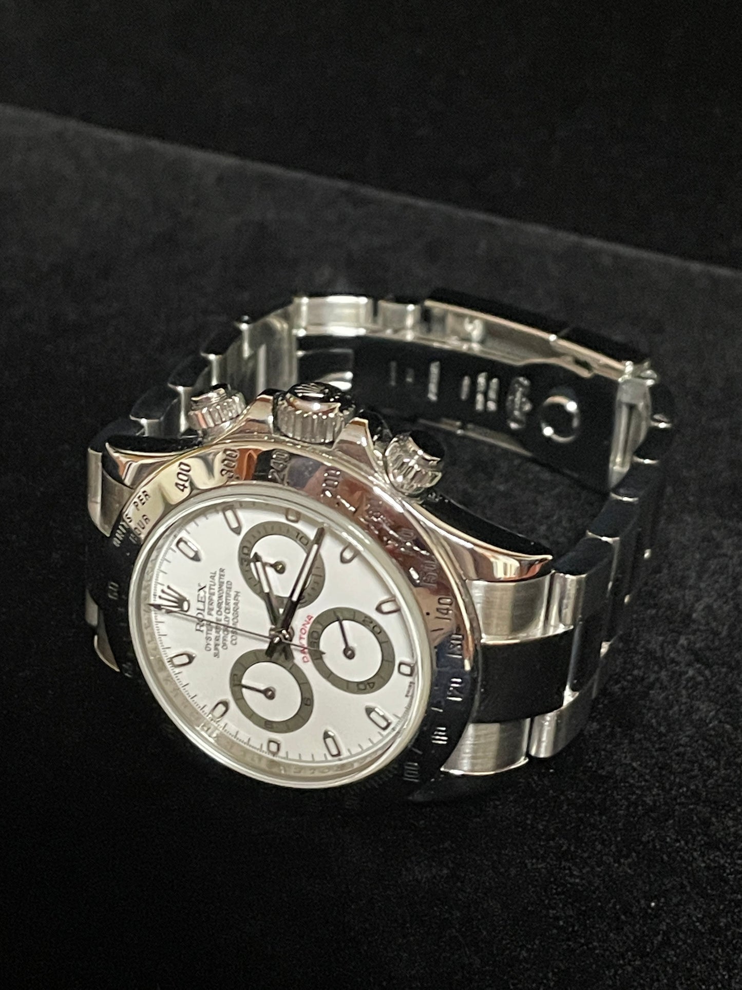 2008 Rolex Daytona 116520 White Dial SS Oyster No Papers 40mm