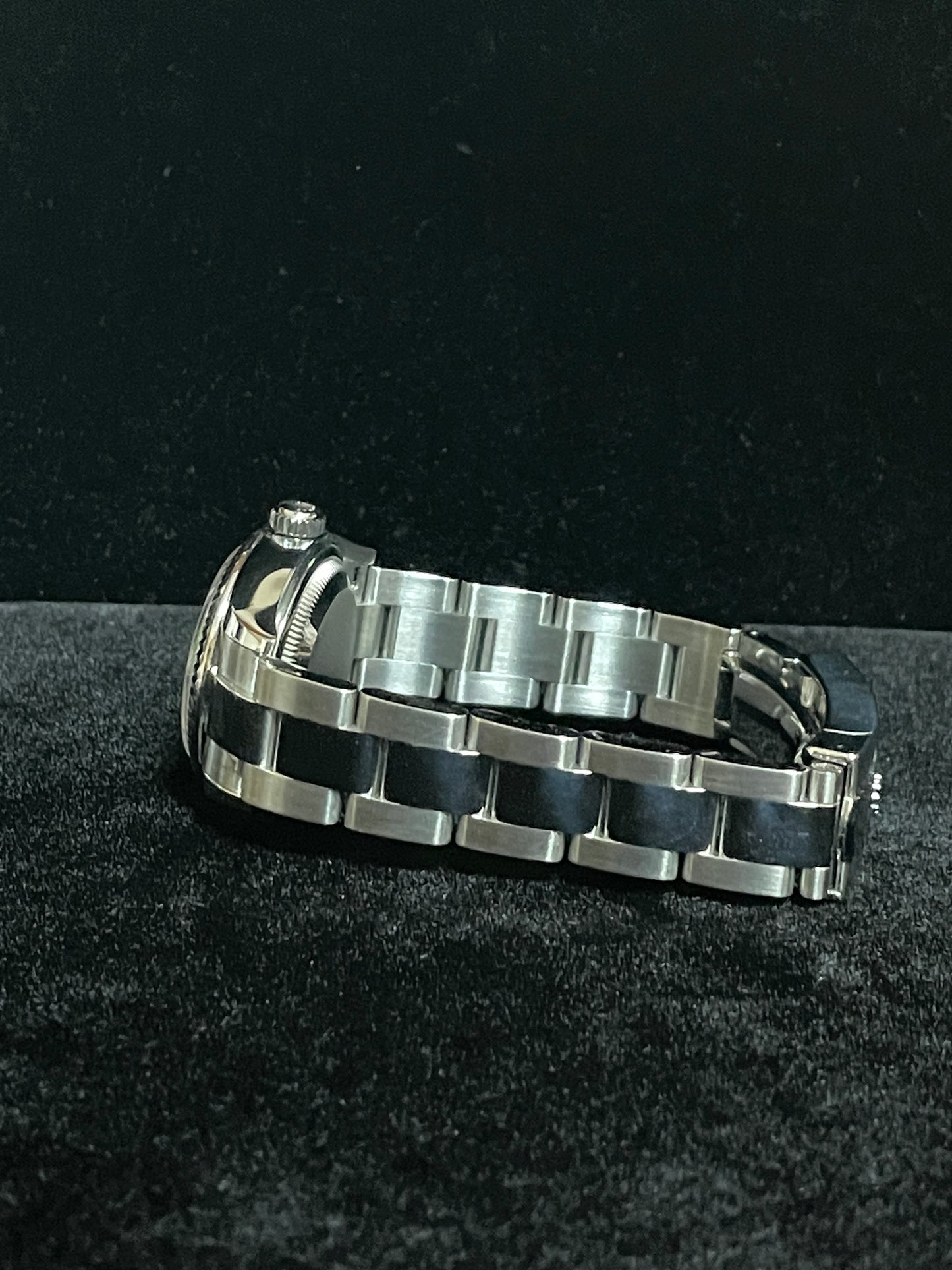 2018 Rolex Ladies Datejust 279174 Dark Grey Roman SS Oyster With Papers 28mm