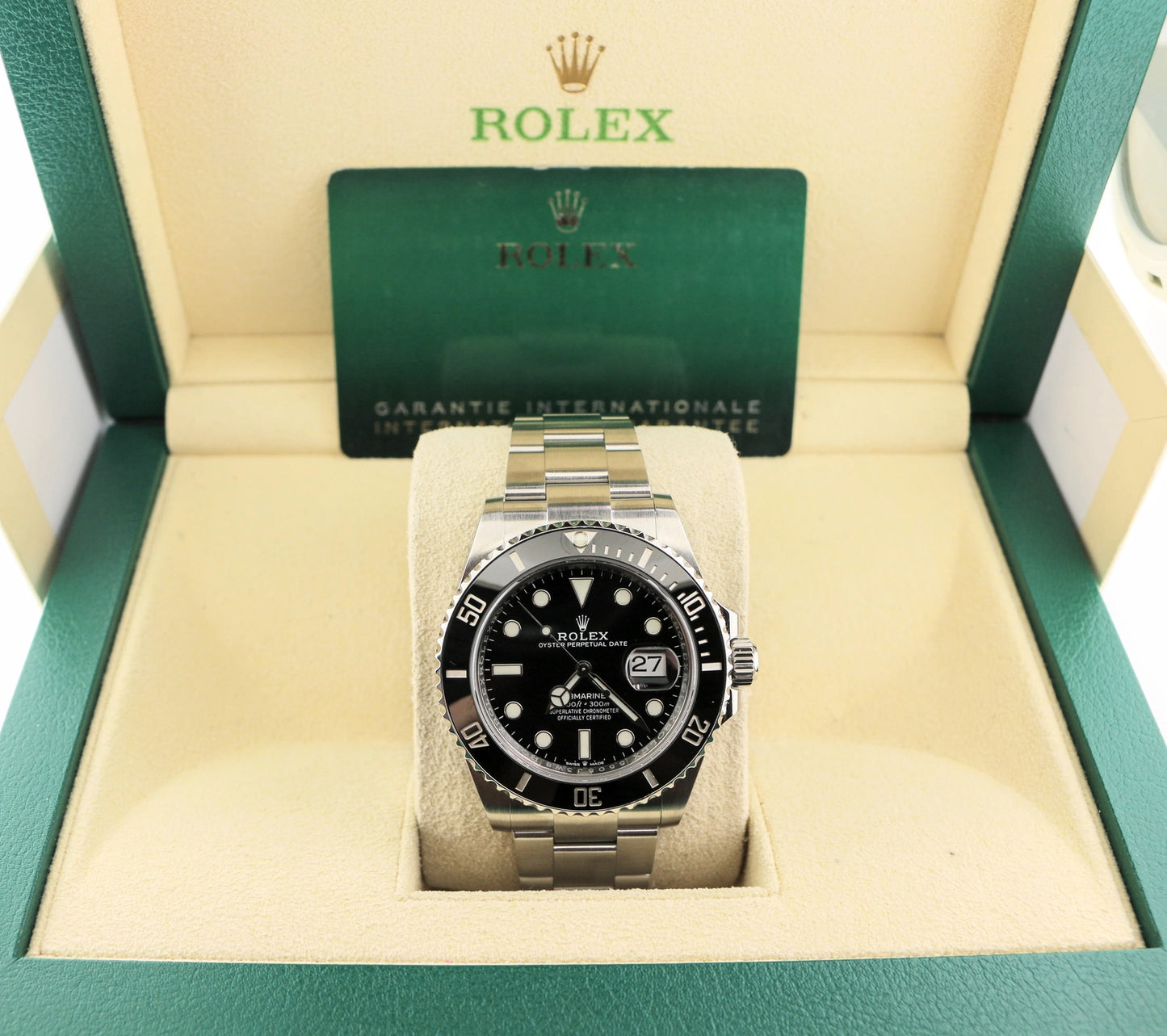2021 Rolex Submariner 126610LN Black Dial SS Oyster With Papers 40mm