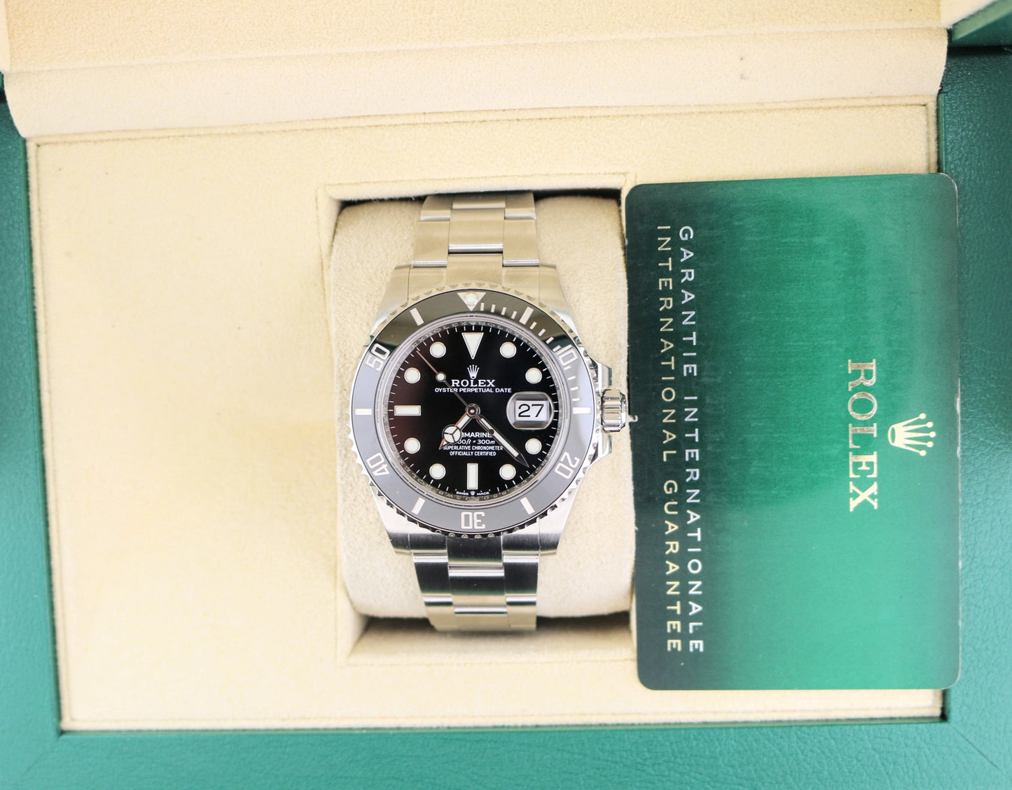 2021 Rolex Submariner 126610LN Black Dial SS Oyster With Papers 40mm